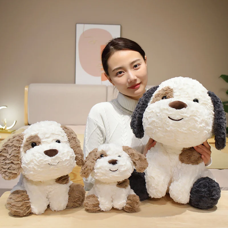 Cute Plush Dog Toy Stuffed Animal Puppy Dog Soft Doll Pillow Cushion Kids Toy Home Decor Birthday Gift