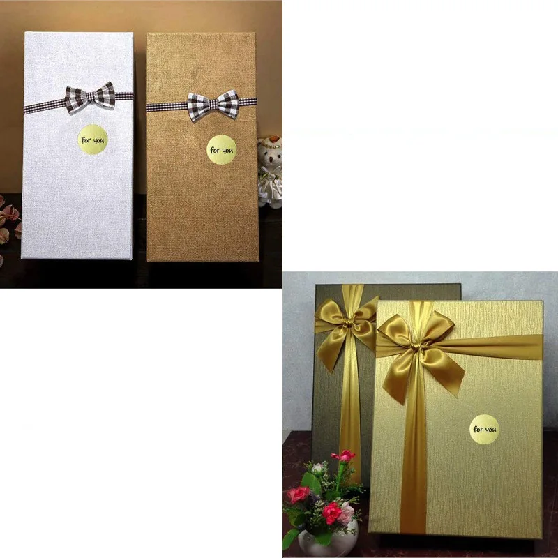 빈 라운드 골든 크래프트 스티커 씰 라벨, 패키지 스티커 문구류용 DIY 스티커, 50-500 개 라벨