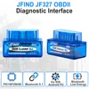 ELM327 Bluetooth 5.1 BLE V1.5 OBD2 Car Diagnostic Tools ELM 327 PIC18F25K80 Chip for IOS Android Scanner Clear Fault Code 1