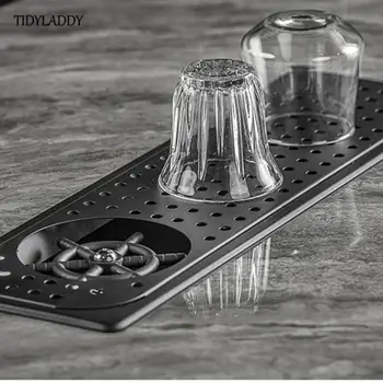 เครื่องล้าง sloki kaca อัตโนมัติแบบฝังสแตนเลสสตีลอุปกรณ์ทำความสะอาดถ้วยชานมไวน์อุปกรณ์อ่างล้างจาน 1