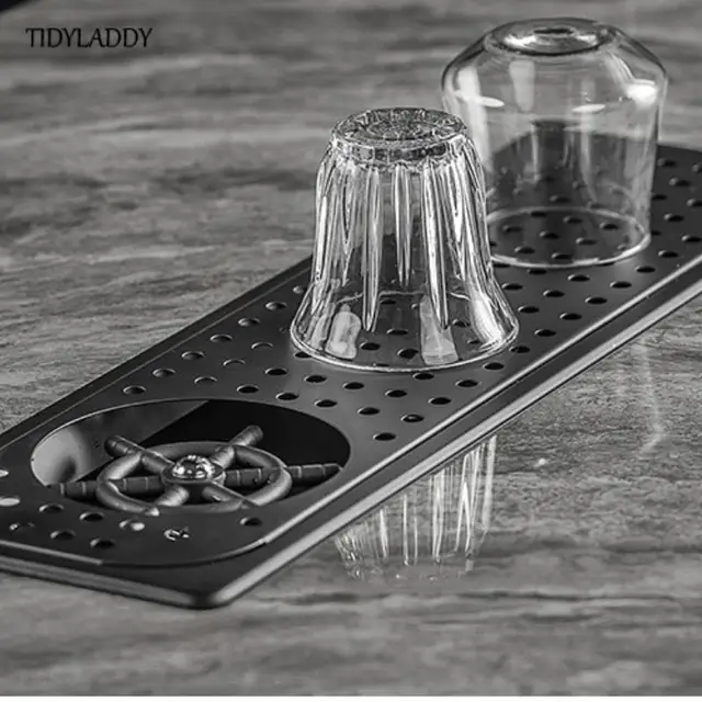 เครื่องล้าง sloki kaca อัตโนมัติแบบฝังสแตนเลสสตีลอุปกรณ์ทำความสะอาดถ้วยชานมไวน์อุปกรณ์อ่างล้างจาน 1