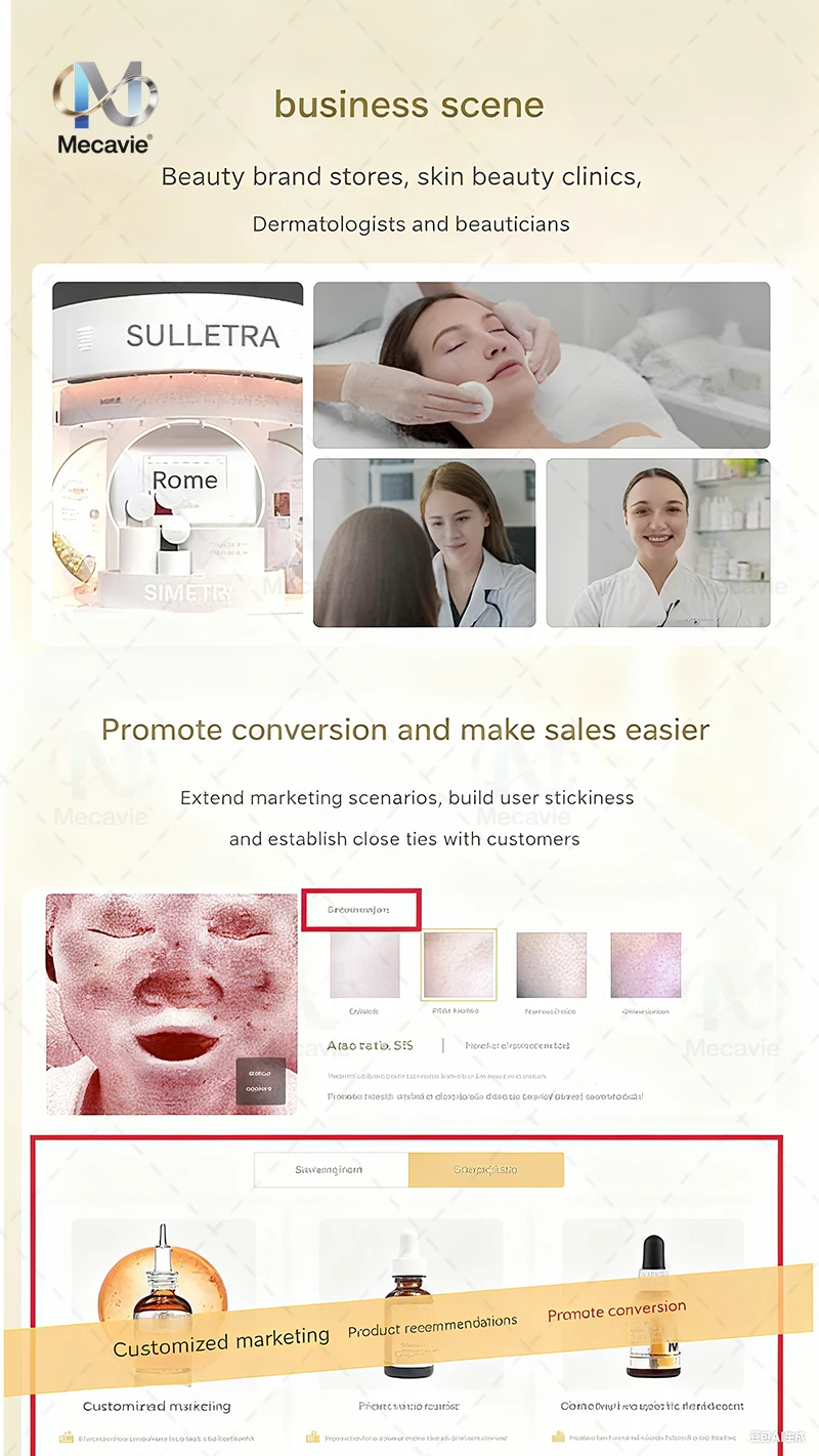 2026 Latest Technology 8-Spectrum 3D AI Skin Detection 2025: AISIA Q1 Professional Analyzer for Facial Problem Diagnosis view 3