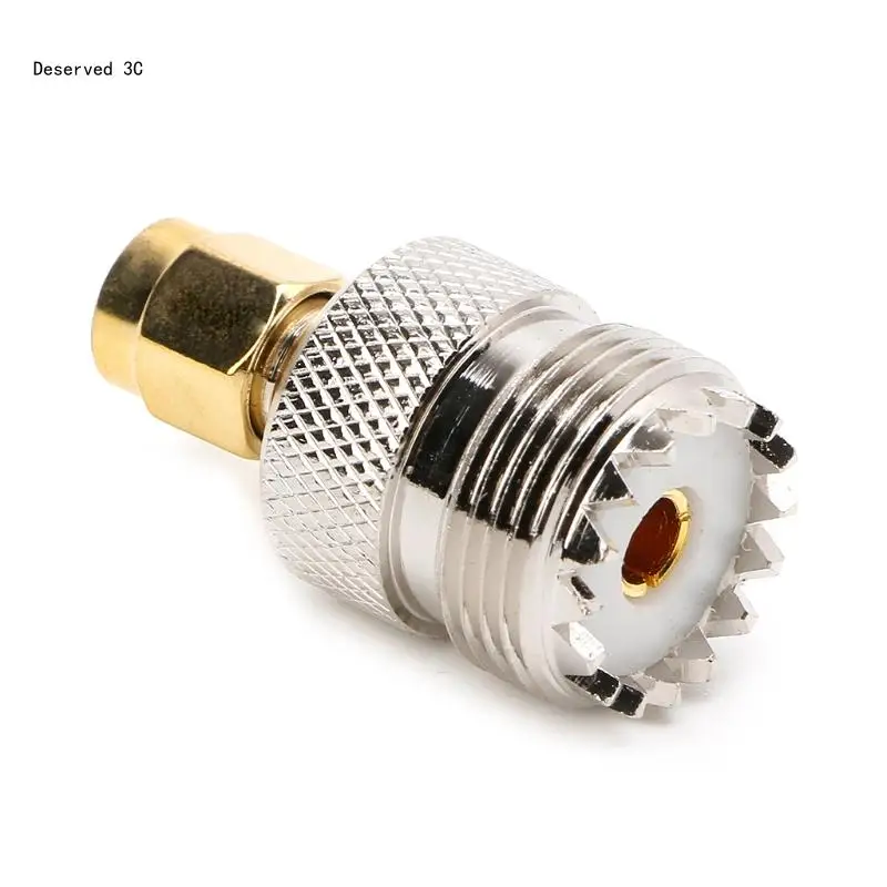 

Переходник коаксиального разъема SMA Male-UHF Female RF SO-239 SO239