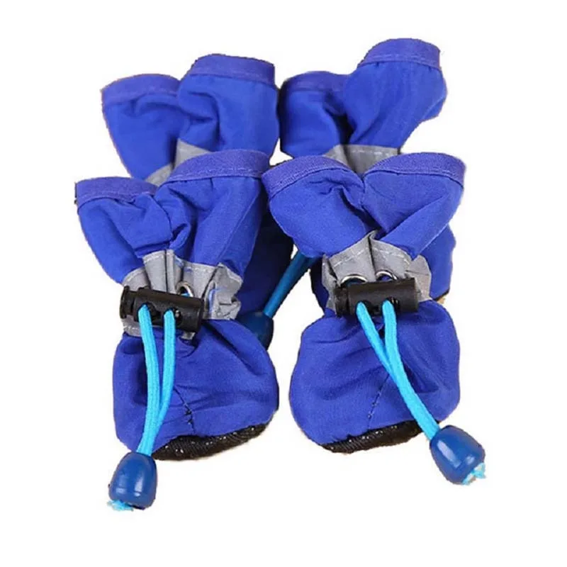 4-Piece Anti-Slip Waterproof Pet Booties