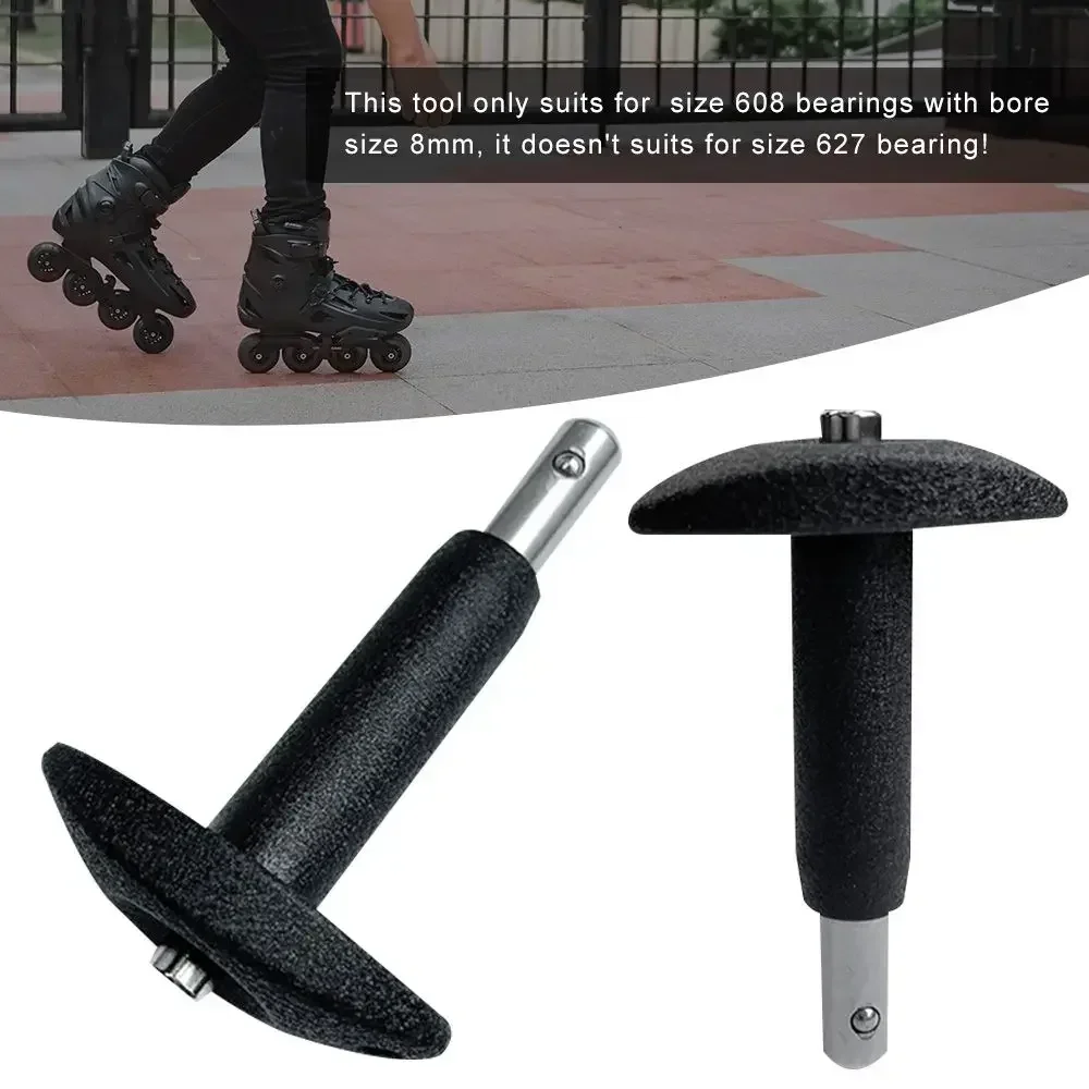 

Puller Disassemble Bore DriftBoard Inline For 608 Skates Roller 8mm Tool Longboard Skateboard 1pc Bearing Bearing Skate Tool