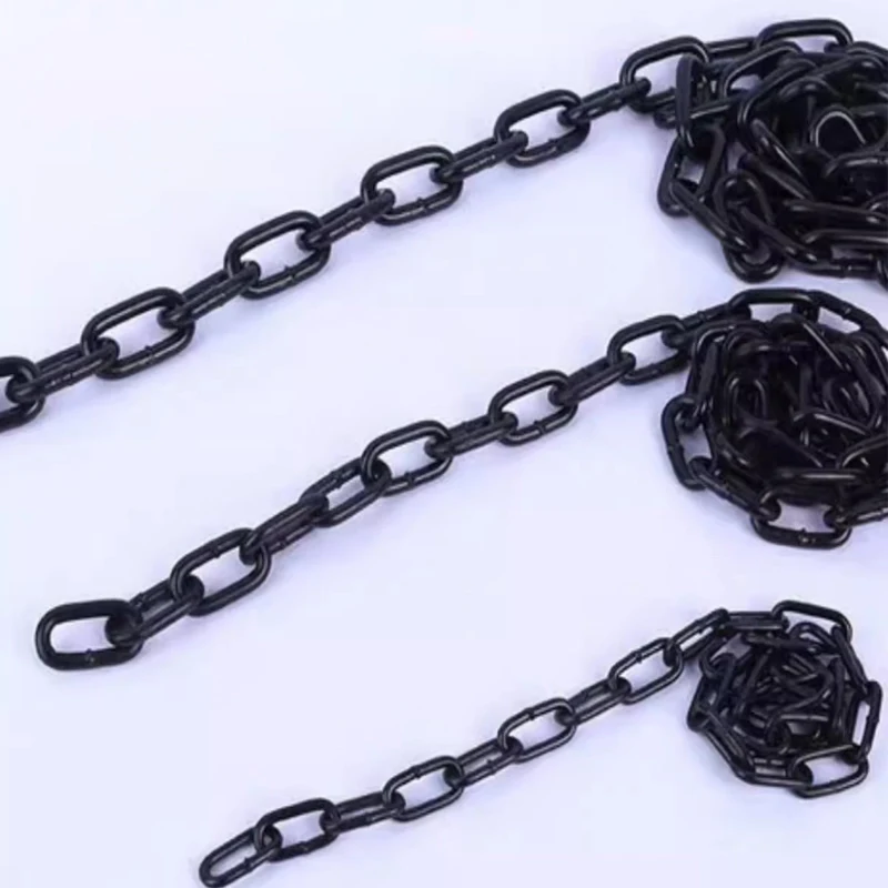 Black Hanging Chains for Flower Pot Basket Bird Feeders Planters Lanterns Ornaments Garden Plant Hangers, Wire 1-3mm,1-10 Meter