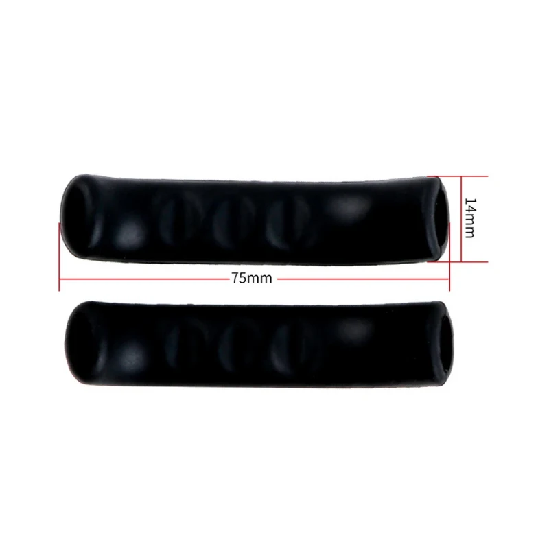 Folding Bicycle Brake Handle Protector Silicone Sleeve Accessories Wear-resistant Tear-resistant Anti-skid Cycling Equipment