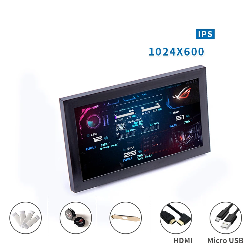 7 ġ  Ʈ ޴  Ʈġ , LCD  ° ȭ, USB Aida64  ÷ CPU GPU HDMI