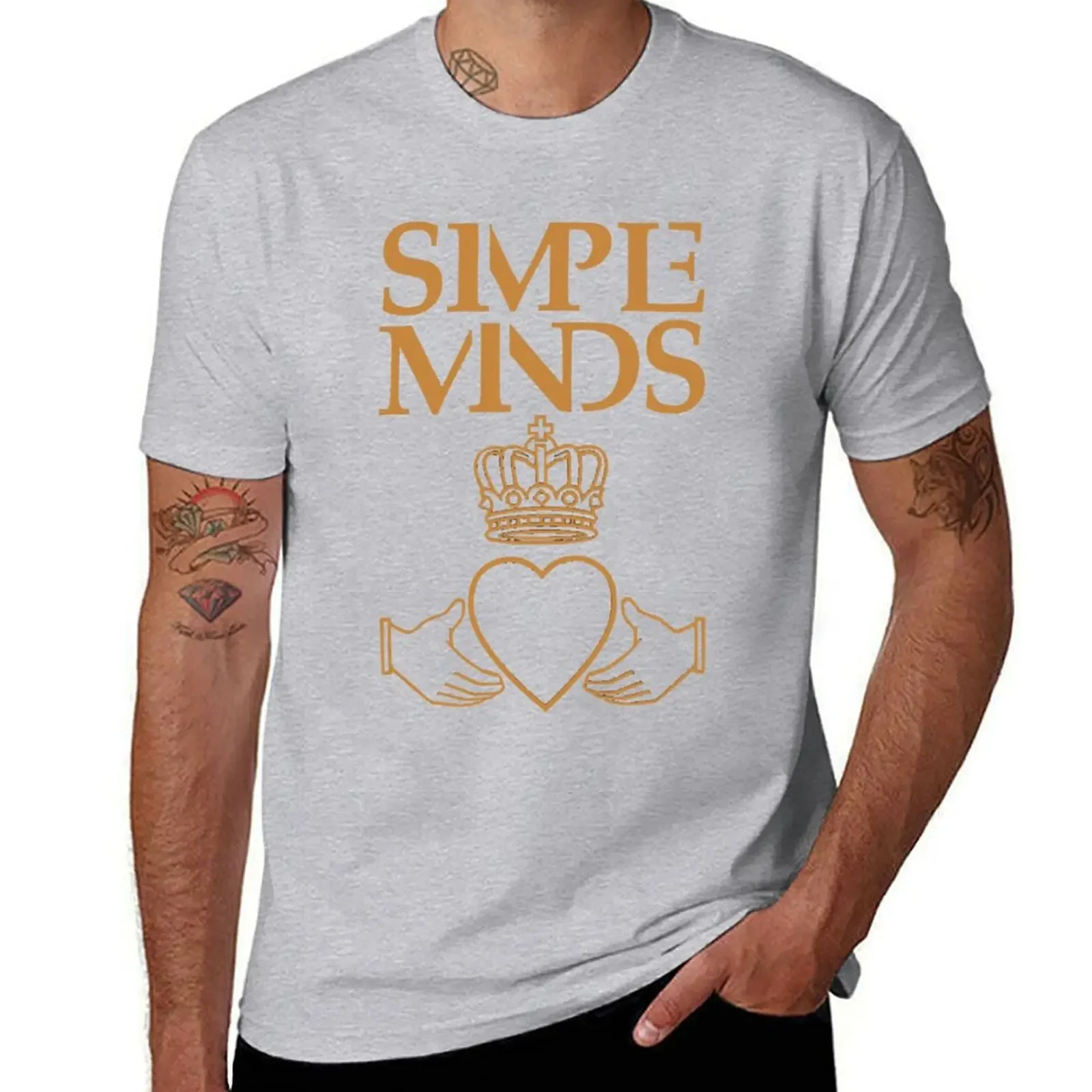 

2024 summer t shirt Simple Minds Logo Essential T-Shirt plus sizes summer tops customs boys animal print mens champion t shirts