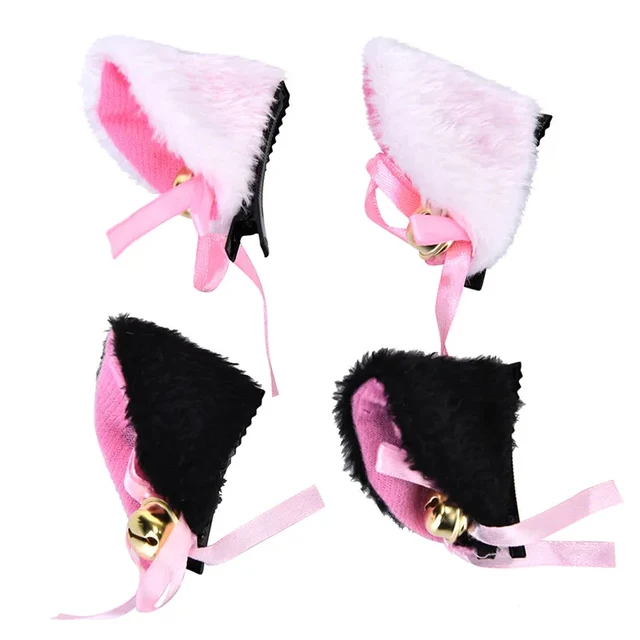 Step into the World of Playful Elegance with 1 Pair Cat Ears Hair Clip
