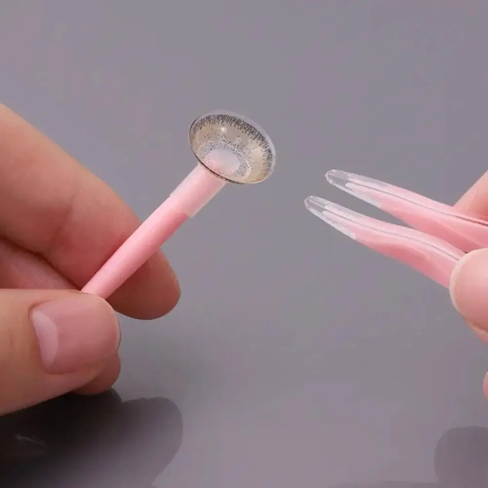 Contact Lens Tool Contact Tweezers Remover Contact Len Applicator Remover Len Set Beginner And Tool Inserter B5E6