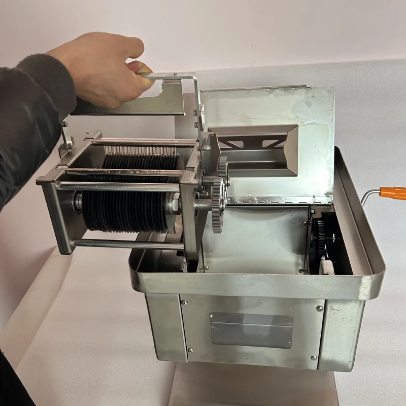 Multifunctional Meat Slicer Cutter Fast Meat Slicer Electric Shredder Machine Automatic Vegetable Beef Shredded Slicer Machine 6