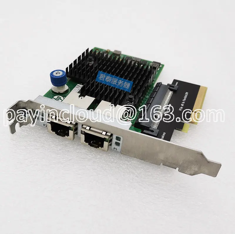 Фото Intel X540-T2 Dual-Port 10-гигабитный Nic Pcie Desktop Cx341a вход-Poort гигабитный телефон №3