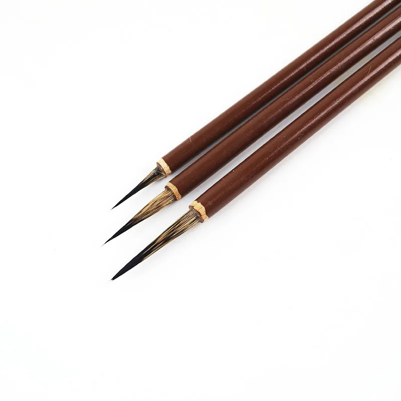 

Stone Badger Hook Line Fine Paint Brush Chinese Calligraphy Brush Pen Art Acrylic Oil Watercolor Paint Brush China Caligrafia