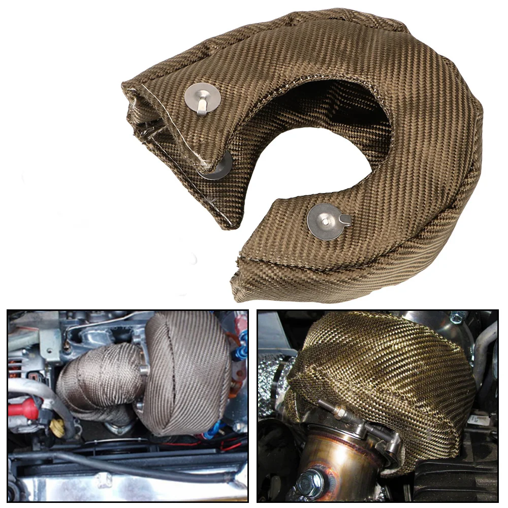 Turbo Heat Shield Cover, Single Turbo Heat Shield Blank Barrier Turbo Cover T3/GT35/GT37/GT40/GT42