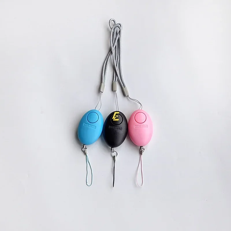 Personal Self-Defense Alarm Female Self-Defense Personal Alarm Anti-Lost Emergency Alert Device Anti-Wolf Tool Sound Loud Light