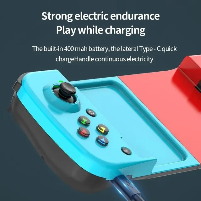 Gamepad telescópico para Apple IOS Android PUBG Switch PS4 Stretch Wireless BT 5,0 Phone Comer Pollo Juego Joystick - Image 4