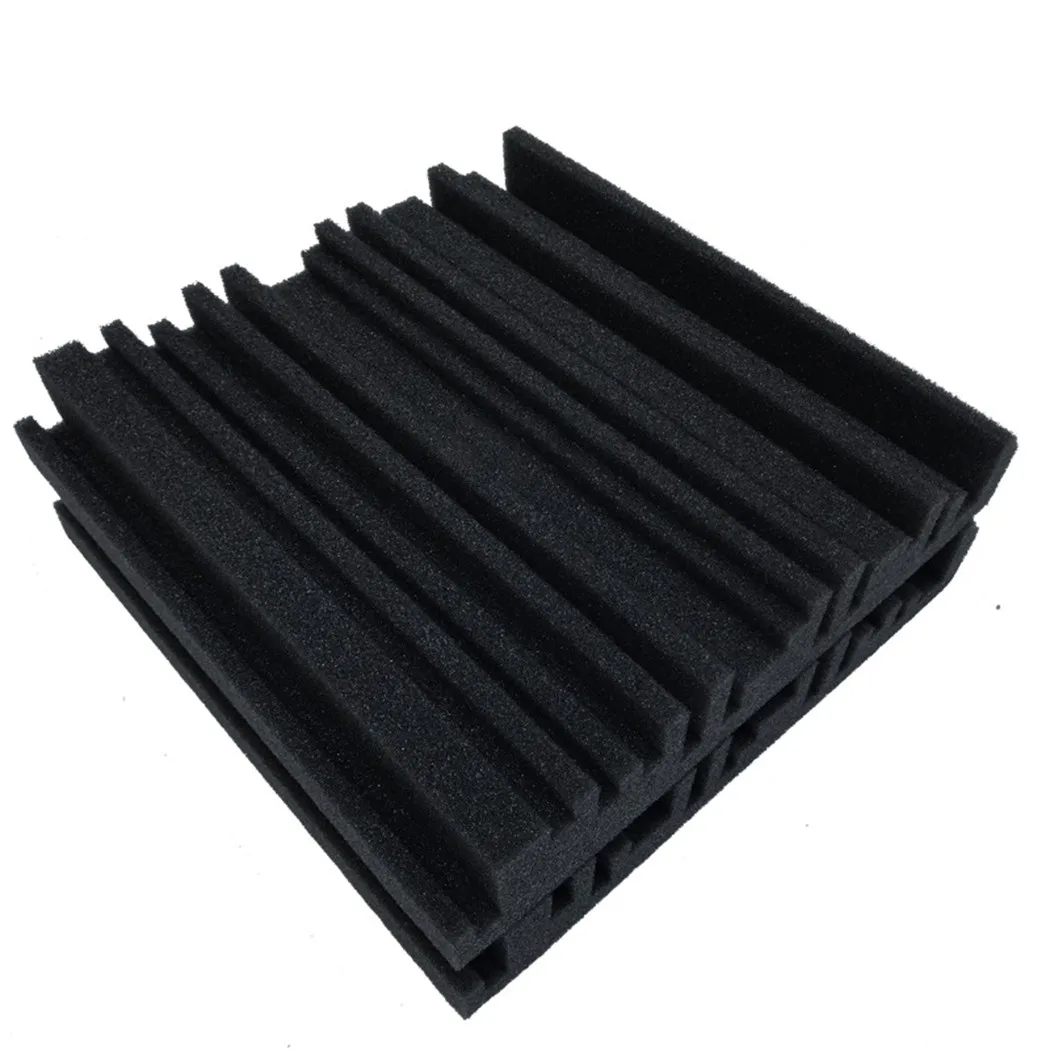 12Pc Acoustic Foam Panels Soundproofing Insulation Studio Sound