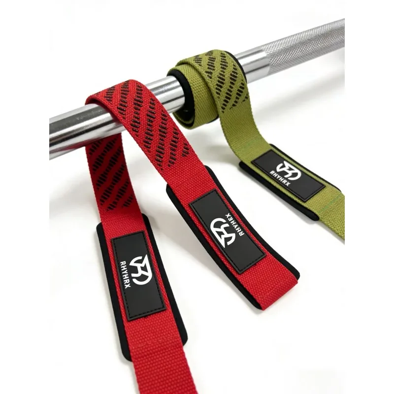 Weightlifting Straps For Strength Training Adjustable Gym Grip_voghion.com