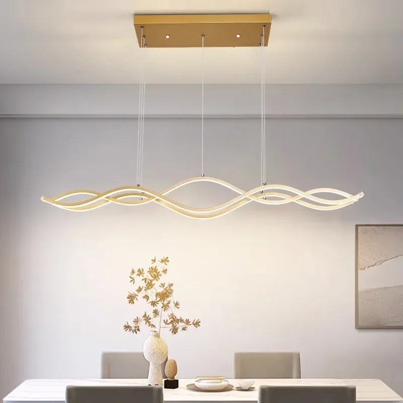 Nordic Style Minimalism Led Pendant Light for Living Dining Room Study Coffee Tables Kitchen Chandelier Home Decor Light Fixture 3