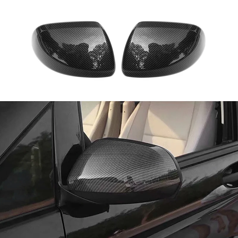 

For Mercedes Benz Vito W447 2014-2018 ABS Carbon Fiber Exterior Rearview Mirror Cover Wing Mirror Covers Caps