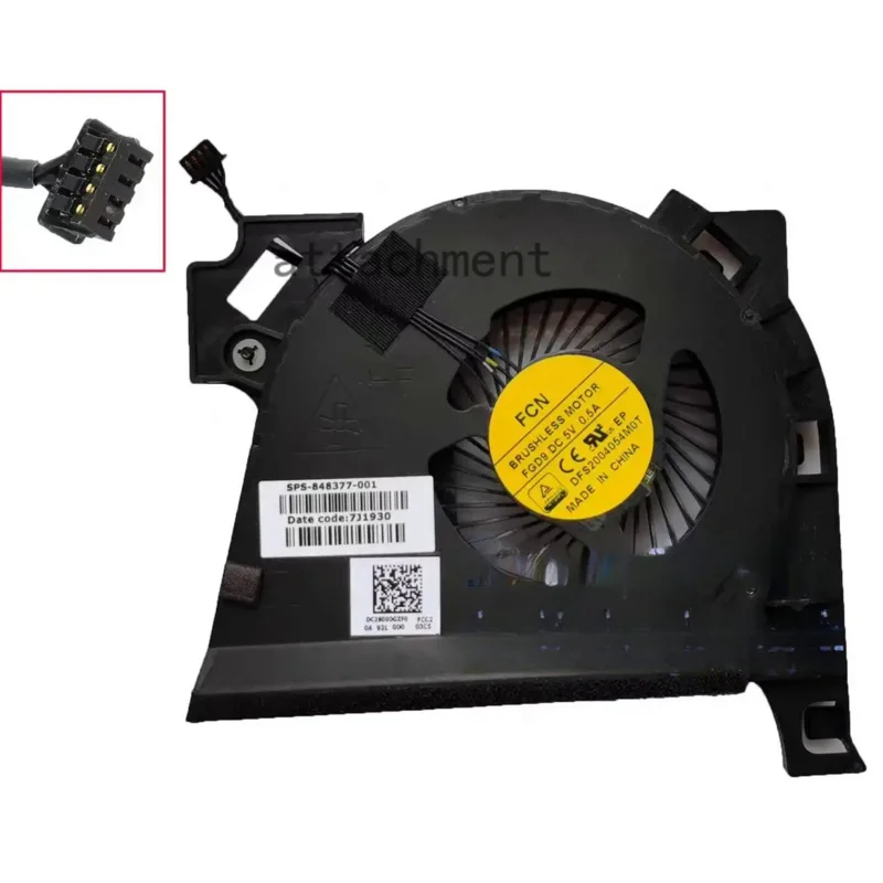 

Новый охлаждающий вентилятор для ноутбука HP ZBook 17 G3 848377-001 848378-001