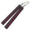 Sports Fitness Nunchuck Comfortable Grip Double Section Practice Stick Safe Training Nunchucks for Martial Arts Wingchun Kung Fu 6