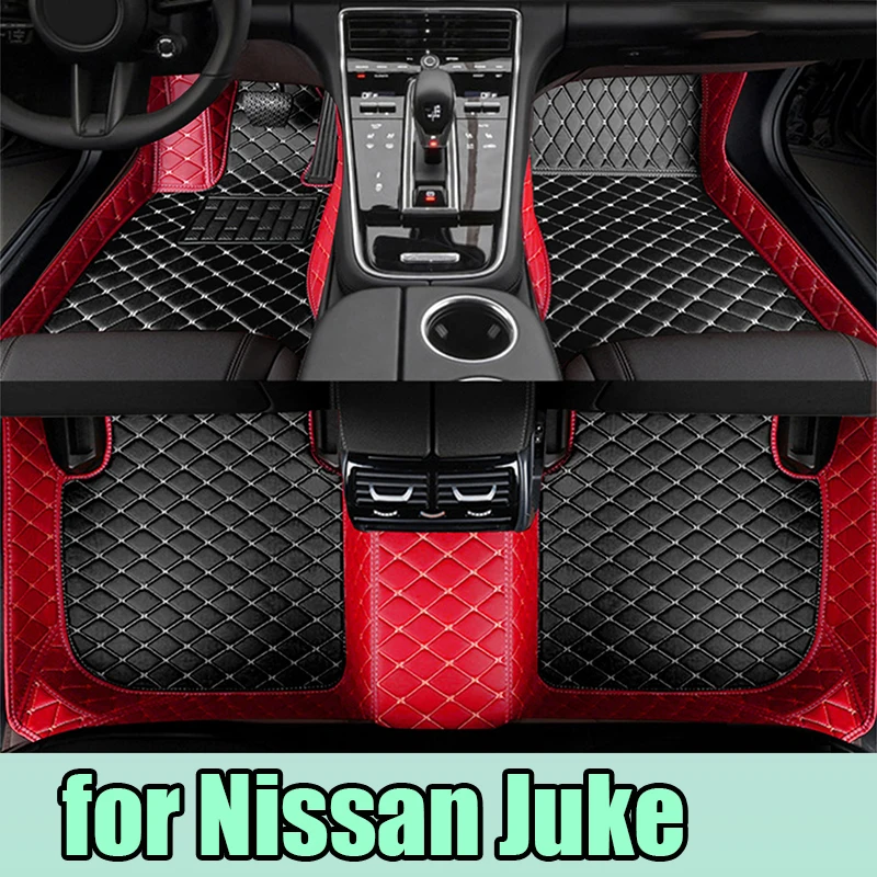 Car Floor Mat Anti-dirt Pad Reduces Friction Car Mat Waterproof Floor Accessories For Nissan Juke F15 2013~