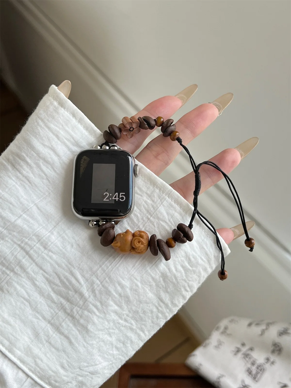 Jewelry Watchband Strap For Iwatch Ultra 2 Series 10/9/8/7/6/5 Fashion Bracelet Watch Strap 42/44/45/46/49mm 38/40/41mm_voghion.com