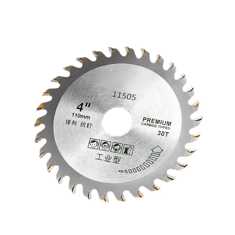 

Woodworking saw blade 4-inch alloy woodworking circular saw blade wood cutting machine cutting blade wood saw blade tools