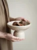 Compote Marble Material Sundries Tray French Light Luxury Style Home Decoration ART Photographic Prop Jewelry Storage Bowls 4