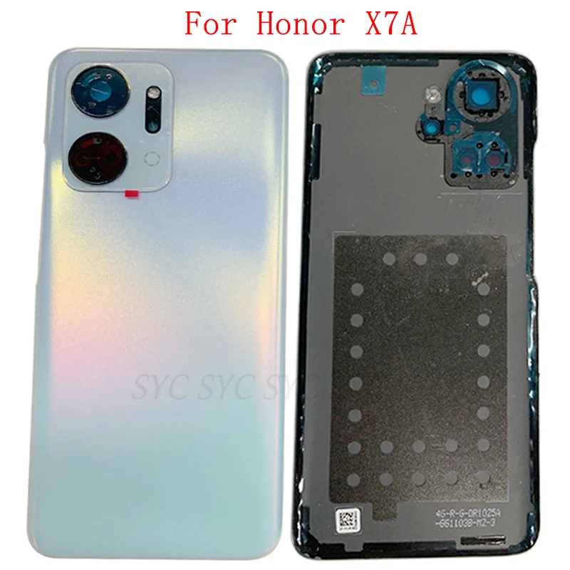 

Back Cover Rear Door Housing For Huawei Honor X7A Battery Cover with Logo Repair Parts
