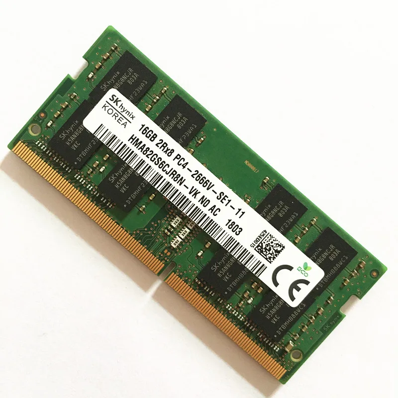 SK hynix ddr4 16gb 2666 RAMs SODIMM DDR4 16GB 2Rx8 PC4-2666V