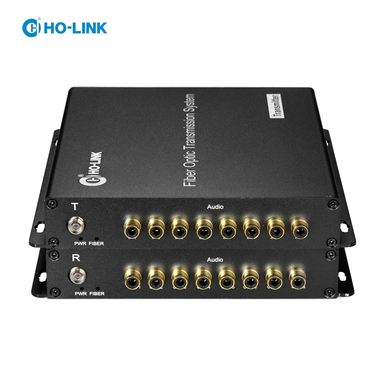 8 channel forward RCA audio ,single fiber single mode RCA Audio Fiber Optic Converter