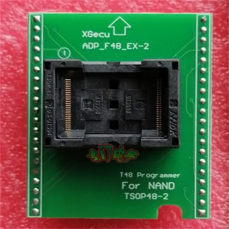 TSOP48 NAND 어댑터 시트 ADP_F48-EX-2 버닝 테스트 시트 T48 프로그래머 전용 전자 테스트 도구