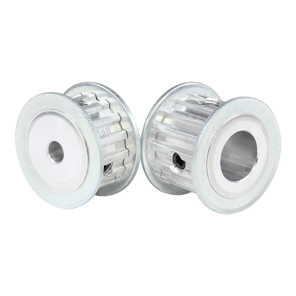 타이밍 풀리 T5-15T 보어 5/6/6.35/7/8/10/12/14mm 합금 바퀴 AF 모양 피치 5mm 일치 T5 폭 10/15mm 타이밍 벨트