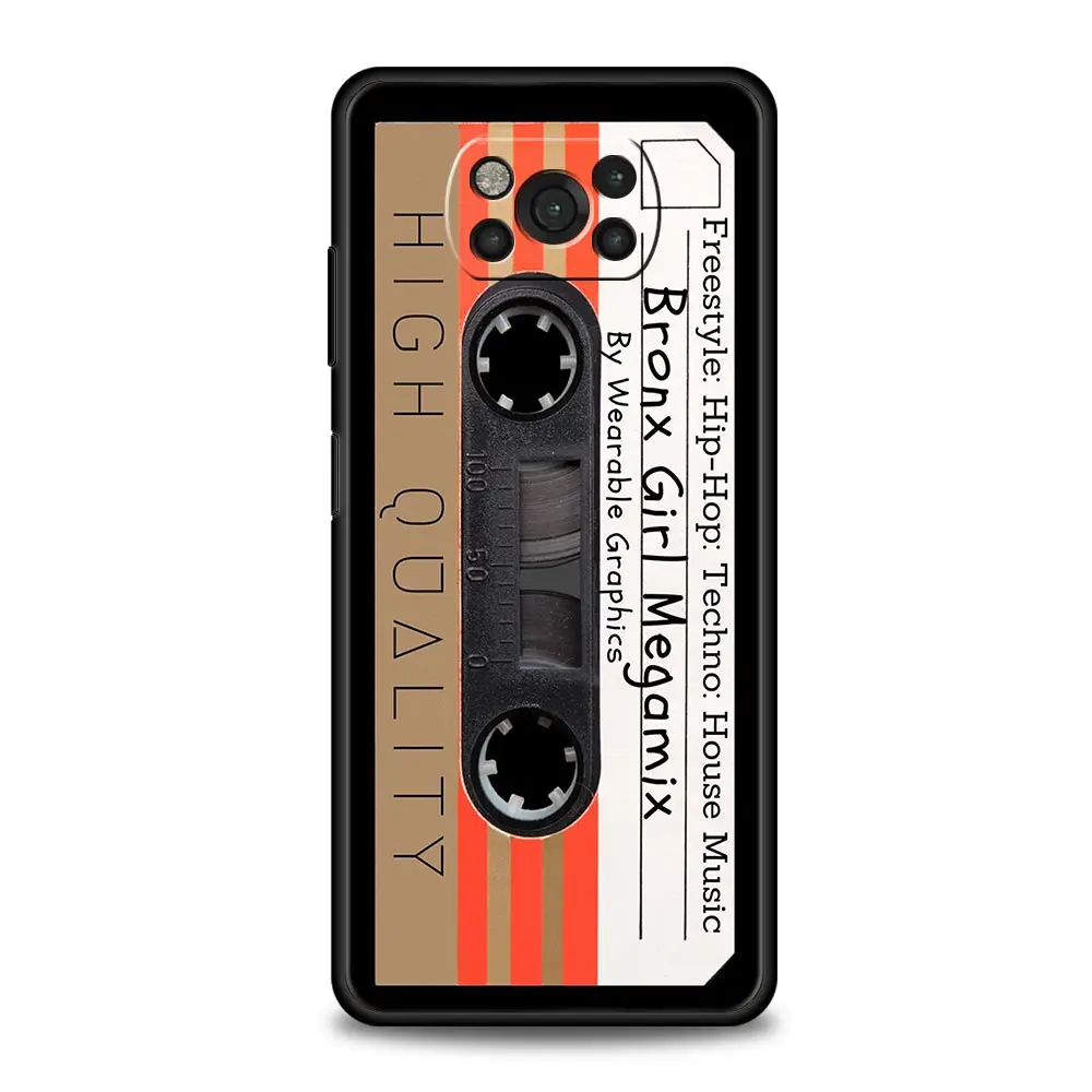 Vintage Cassette Tape Retro-Style Soft TPU Phone Case