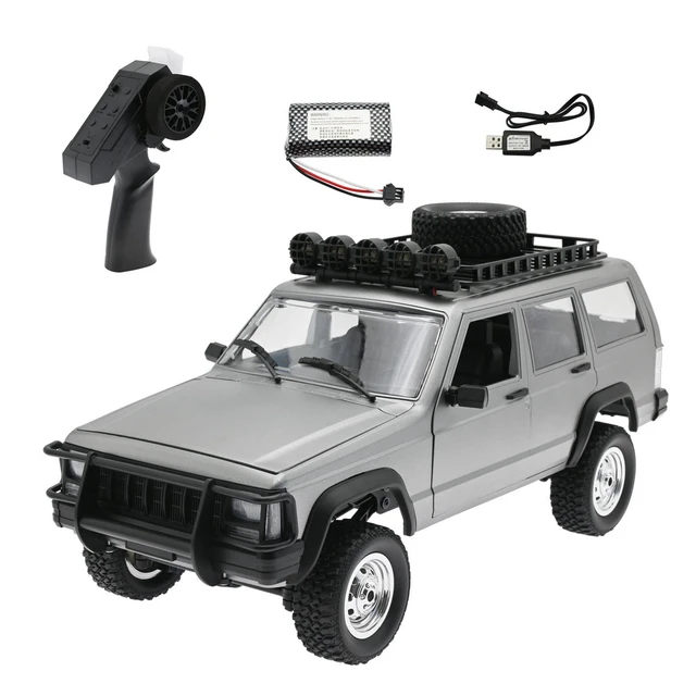 RC 1/12 Truck JEEP CHEROKEE 4X4 RC Off-Road W/ LED *RTR* - GRAY 