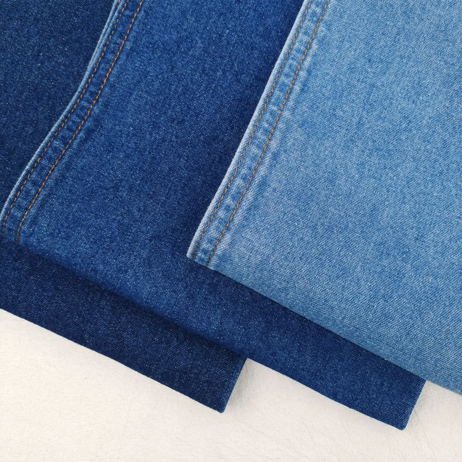 Cotton Denim Fabric 8 Ounces Spring Autumn Steel Workwear Jacket Coat Denim Material for Men Women Children Baby Clothing