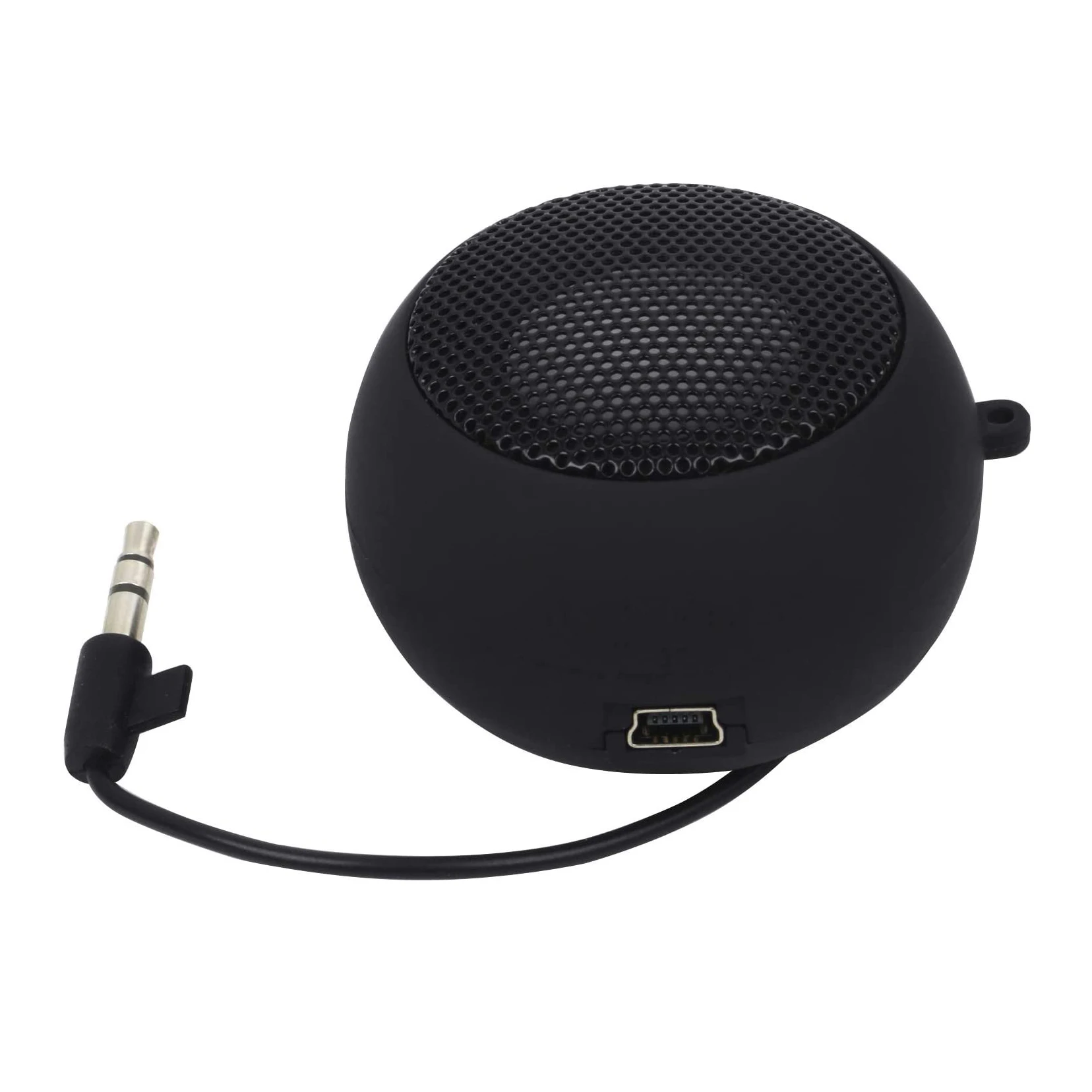 Mini Speaker Draagbare Oplaadbare Reis Speaker Met Aux Ingang Bedrade 3.5Mm Hoofdtelefoon Jack