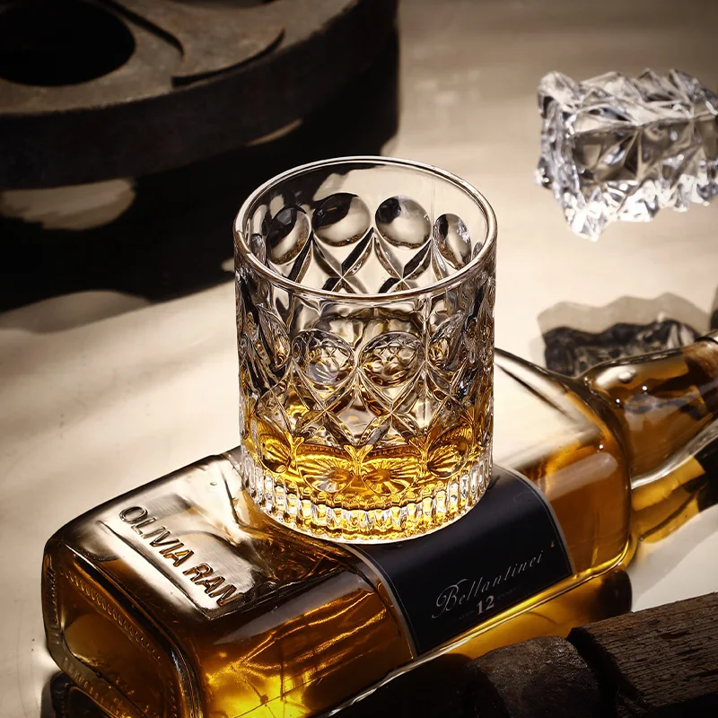 Whiskey Glasses Engraved Classical Scotch
