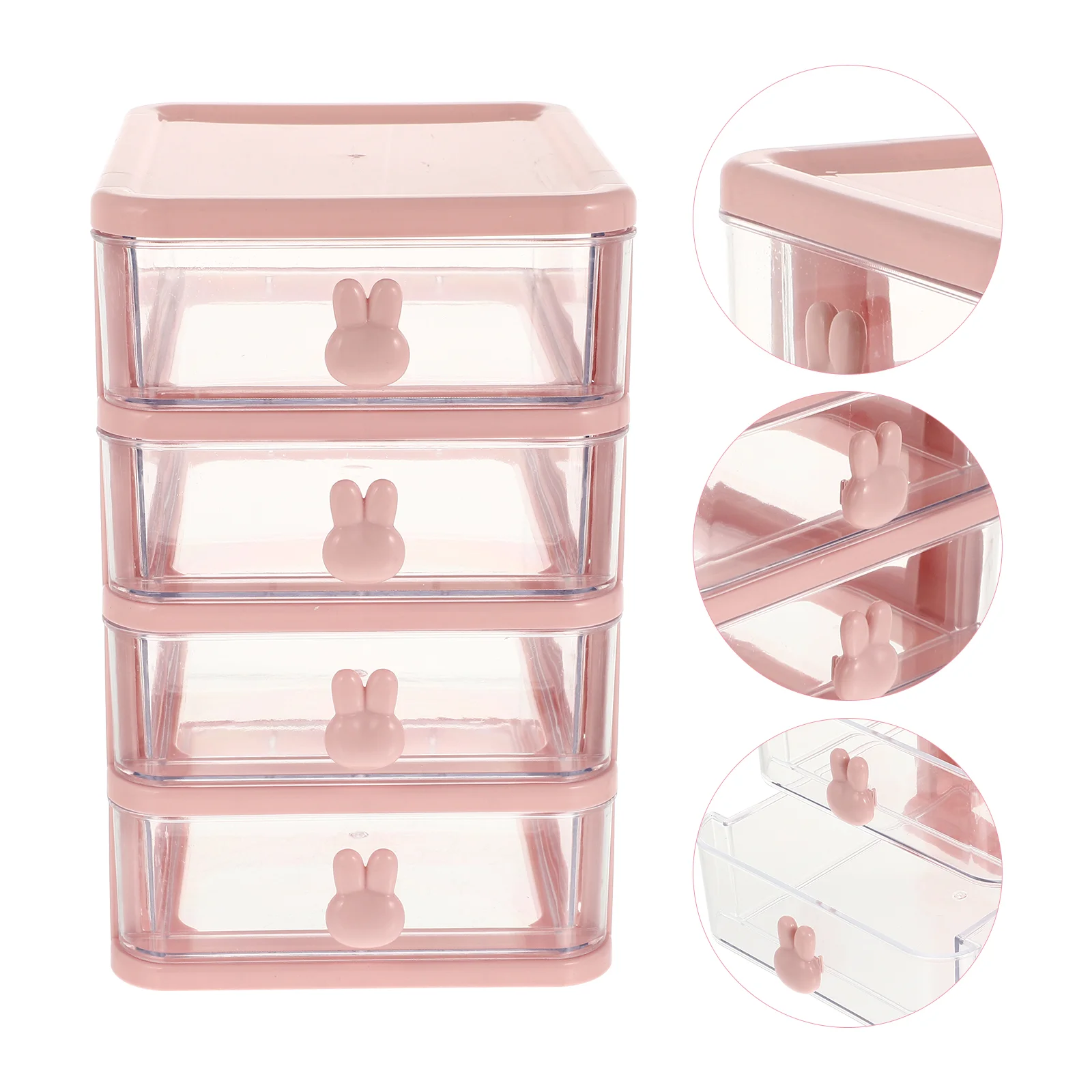 

Drawer Storage Box Table Organizer Desk Organizers Locker Office Stationery Container Plastic with Drawers