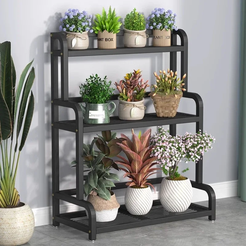 Designer Aesthetics Flower Rack Simple Balcony Flower Rack Living Room Display Wedding Decorations Porte Plantes Home Furniture