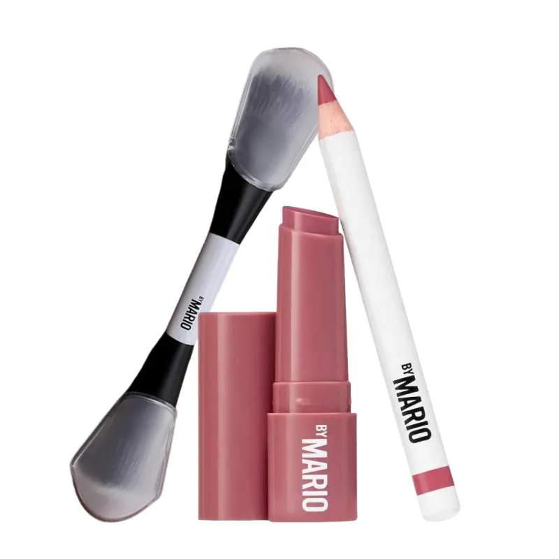 مجموعة مكياج تحديد الشفاه وهايلايتر من FV