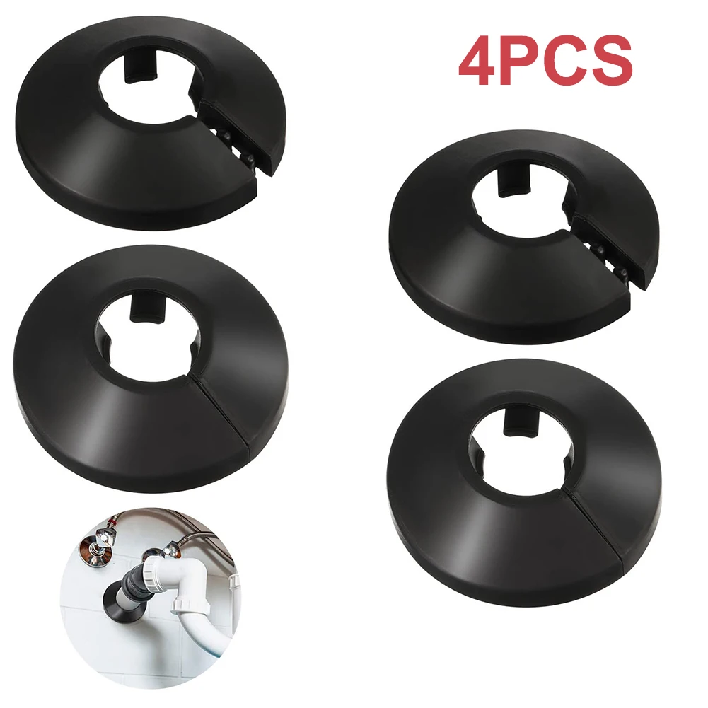 

4pcs 15mm Radiator Pipe Collars Cover Floor Decorative Radiator Escutcheon Water Pipe Cover For Wall Duct Faucet Tool Parts