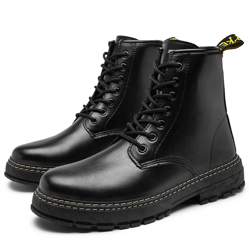 

2024 Martin Boots High Top Fashion Boots New Military Boots British Style Black Men Trainers;Trainers For Men Heren Schoenen