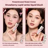 Flower Knows Strawberry Cupid Series Makeup Gif Box Eyeshadow Comprehensive Face Palett Lip Mud Liquid Blush 10 pcs. 4