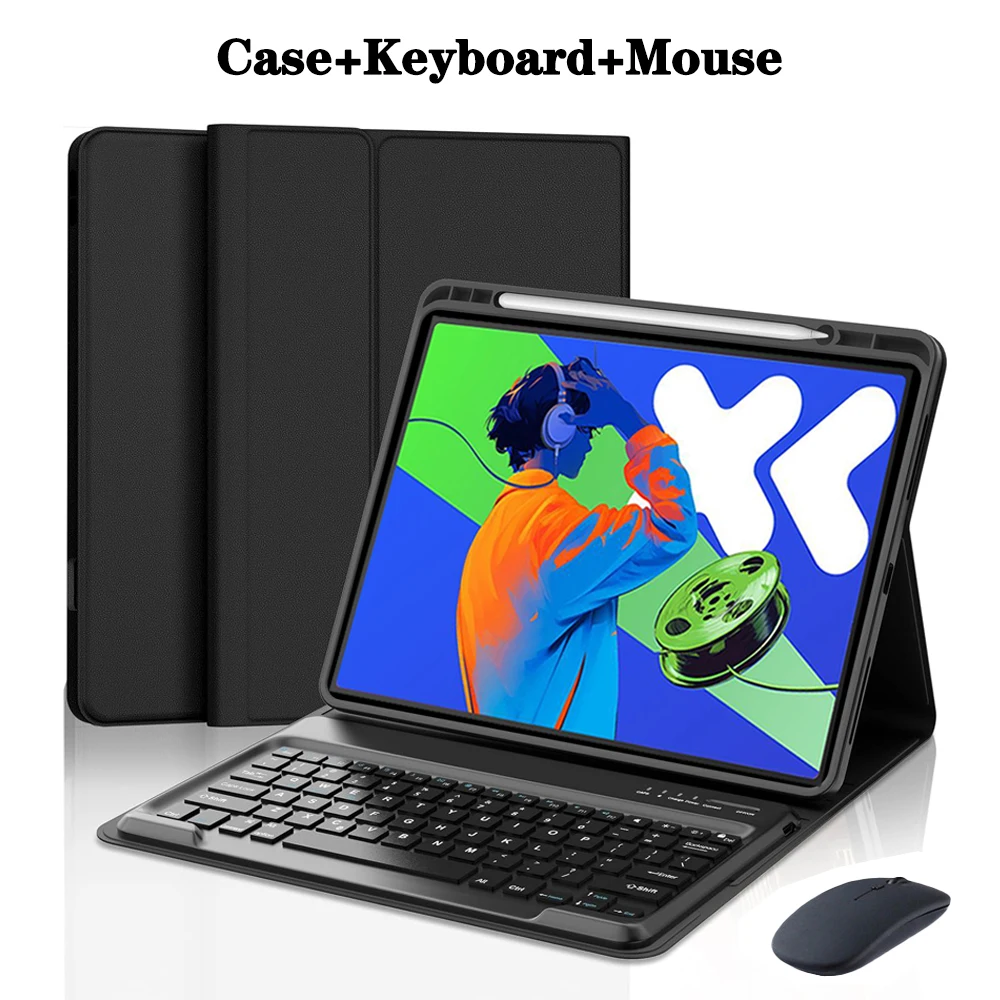 Magnetic Bluetooth Keyboard Case with Integrated Stand