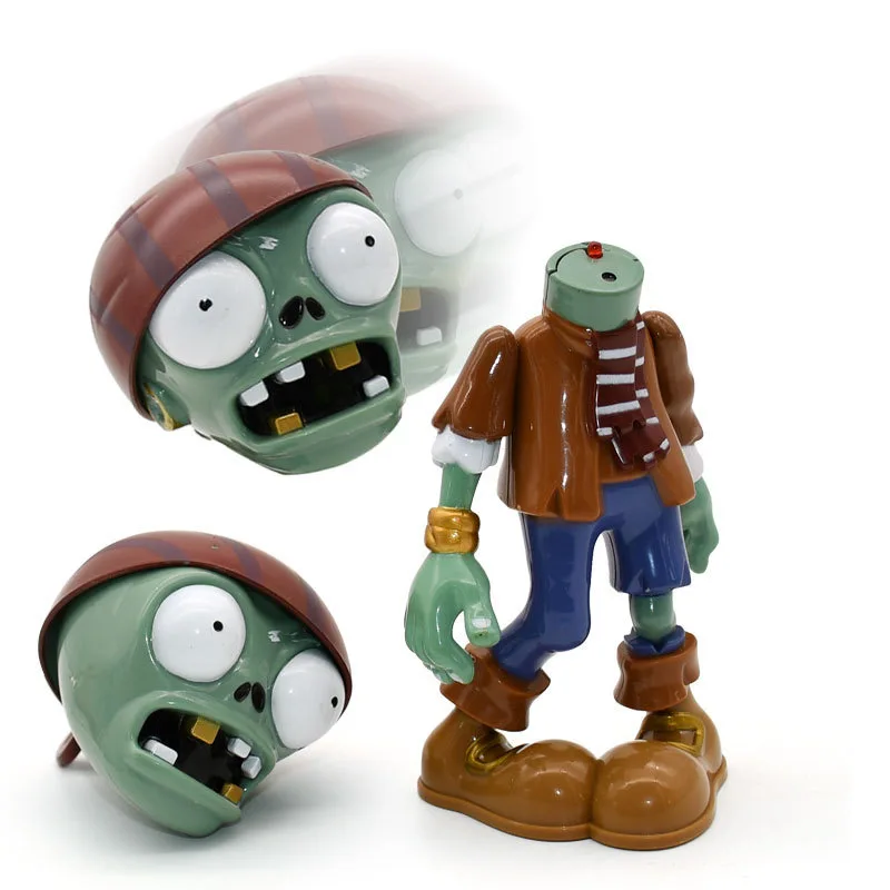 New 1pcs PVZ PLANTS VS ZOMBIES 2 Peashooter Zombie tling Cy Dave Action Figure l Dolls Shooting Toy Boy Kid Gift