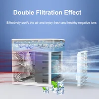Climatiseur Portable nouvellement amélioré, ventilateur de réfrigération USB avec lampe germicide ultraviolette, refroidisseur d'air de bureau et de voiture, offre spéciale 5